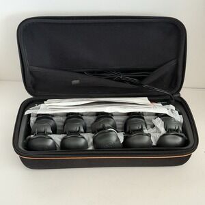 TopStyler by InStyler Heated Ceramic Styling Shells Hair Curlers Set with Case A